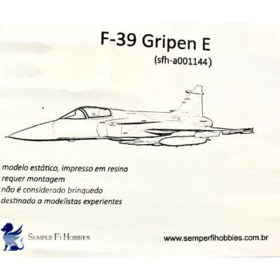 [SEMPERFI] F-39 E Gripen Escala 1/144 - Resina