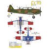 [FCM] Decalque 032-18 N.A. T-6 Texan Escala 1/32