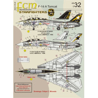 [FCM] Decalque 048-32 F-14 Tomcat Escala 1/48