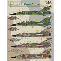 [FCM] Decalque 048-46 Mirage F-1 Escala 1/48