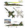 [FCM] Decalque 048-49 Northrop F-5B / E / F Tiger II Escala 1/48