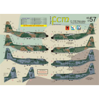 [FCM] Decalque 048-57 C-130 Hércules FAB Escala 1/48