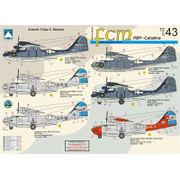 [FCM] Decalque 072-43 PBY Catalina Escala 1/72