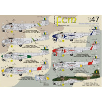 [FCM] Decalque 072-47 Gloster Meteor F.8 / TF-7 Escala 1/72