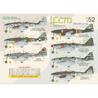 [FCM] Decalque 072-52 ME-262 A-1A Escala 1/72