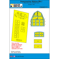 [CIA DA ESCALA] CM48111 Máscara Walrus Escala 1/48