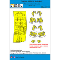 [CIA DA ESCALA] CM48080 Máscara Aichi E13A1b Escala 1/48