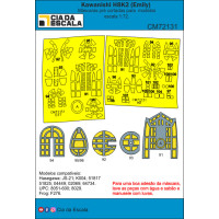 [CIA DA ESCALA] CM72131 Máscara Kawanishi H8K2 Emily Escala 1/72