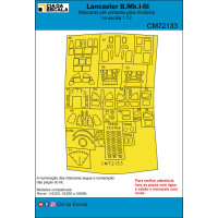 [CIA DA ESCALA] CM72133 Máscara Lancaster Mk.I/III Escala 1/72