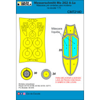 [CIA DA ESCALA] CM72140 Máscara Me 262 Escala 1/72