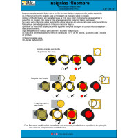 [CIA DA ESCALA] DV32002 Máscara para insígnias hinomaru Escala 1/32
