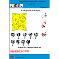 [CIA DA ESCALA] DV32001 Espirais De Hélices Para Luftwaffe Escala 1/32