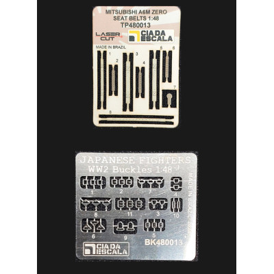 [CIA DA ESCALA] HN48127 Cinto Mitsubishi A6m Zero Escala 1/48