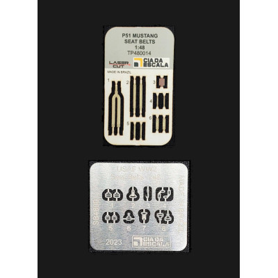 [CIA DA ESCALA] HN48129 Cinto P-51 Mustang Escala 1/48