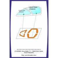 [LF MODELS] Máscara Canopy MB 326K Impala Escala 1/72