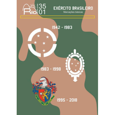 [RIO DECALQUES] Decalque 035-01 Exército Brasileiro Escala 1/35
