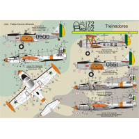 [RIO DECALQUES] Decalque 072-02 Treinadores Escala 1/72