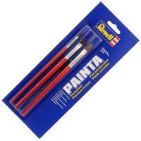 [REVELL] Pincel Painta - 3 pincéis chatos