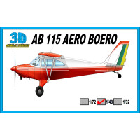 [3DSCALEMODELS] Aero Boero AB-115 Escala 1/48 - Resina