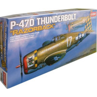 [ACADEMY] P-47D Thunderbolt "razorback" Escala 1/72