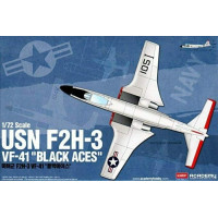 [ACADEMY] USN F2H-3 Banshee VF-41 "Black Aces" Escala 1/72
