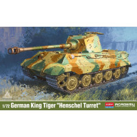 [ACADEMY] German King Tiger "Henschel Turret" Escala 1/72
