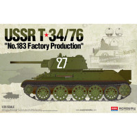 [ACADEMY] T-34/76 "N.183 Factory production" Escala 1/35