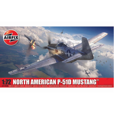 [AIRFIX] North American P-51D Mustang Escala 1/72 b