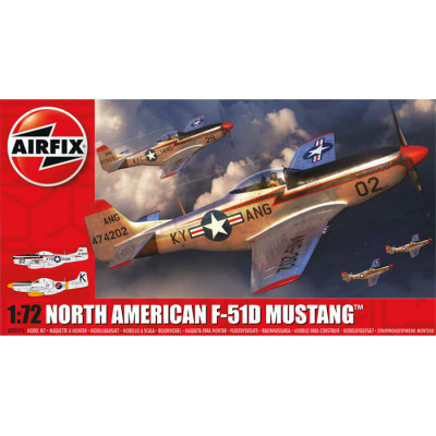 [AIRFIX] North American F-51D Mustang Escala 1/72