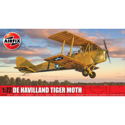 [AIRFIX] De Havilland Tiger Moth Escala 1/72
