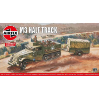 [AIRFIX] White Half-track M3A1 & 1 Ton Trailer 1/76 Vintage