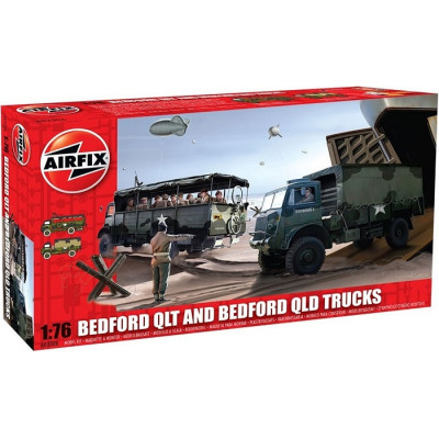 [AIRFIX] BedFord QLT and BedFord QLD Trucks Escala 1/76
