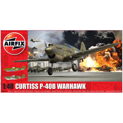 [AIRFIX] Curtiss P-40B Warhawk Escala 1/48
