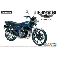 [AOSHIMA] Kawasaki Z400 FX KZ400E '79 Escala 1/12