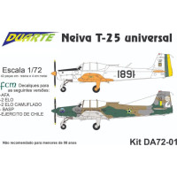 [DUARTE] Neiva T-25 Universal Escala 1/72 - Resina