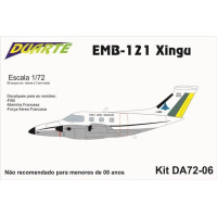 [DUARTE] VU-9 Xingu Escala 1/72 - Resina