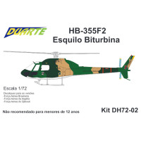 [DUARTE] Esquilo HB355F2 Biturbina FAB Escala 1/72 - Resina