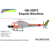 [DUARTE] Esquilo HB355F2 Biturbina MB Escala 1/72 - Resina