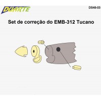 [DUARTE] Set de Correção EMB-312 Tucano Escala 1/48 - Resina