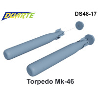 [DUARTE] Torpedo MK46 Escala 1/48 - Resina