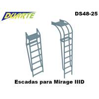 [DUARTE] Escadas para Mirage IIID Escala 1/48 - Resina