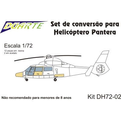 [DUARTE] Set conversão Pantera Escala 1/72 - Resina