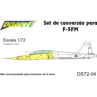 [DUARTE] Set conversão F-5FM Tiger II Escala 1/72 - Resina