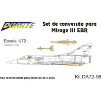 [DUARTE] Set conversão Mirage III EBR Escala 1/72 - Resina