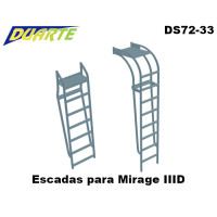 [DUARTE] Escadas para Mirage IIID Escala 1/72 - Resina