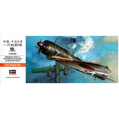 [HASEGAWA] Nakajima Ki43-II Hayabusa (Oscar) Escala 1/72