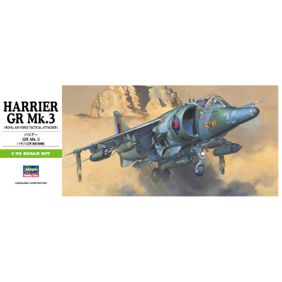 [HASEGAWA] Harrier Gr. Mk.3 Escala 1/72