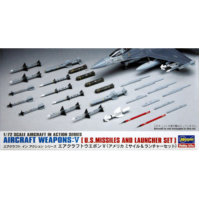 [HASEGAWA] U. S. Missiles and Laucher Set Escala 1/72