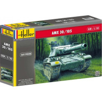 [HELLER] AMX 30/105 Escala 1/35