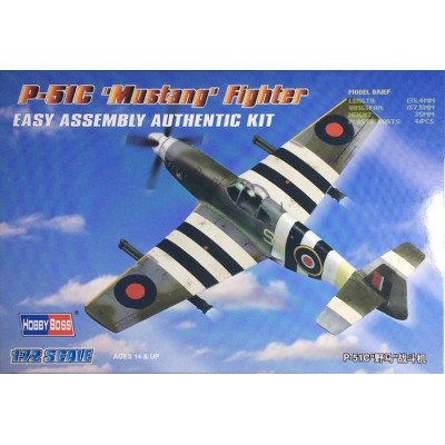 [HOBBYBOSS] P-51C Mustang Fighter Escala 1/72